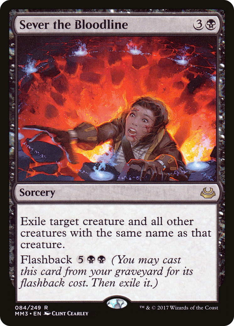 Sever the Bloodline (MM3-084) - Modern Masters 2017
