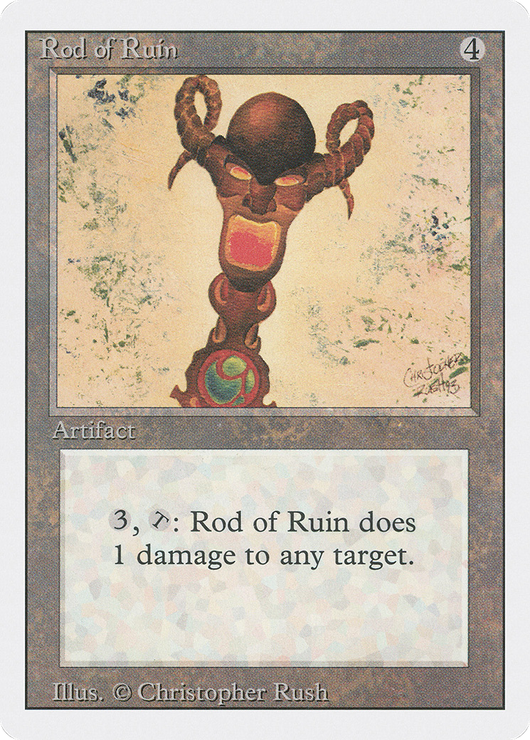 Rod of Ruin (3ED-) - Revised Edition