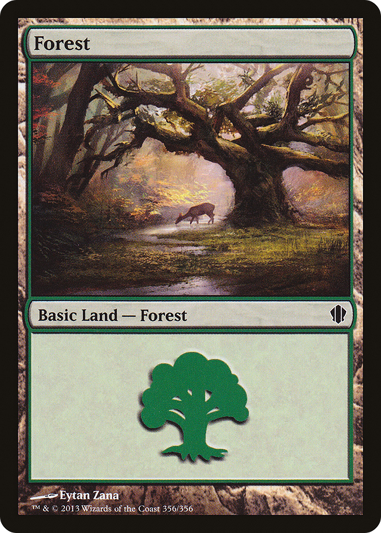 Forest (356) (C13-356) - Commander 2013