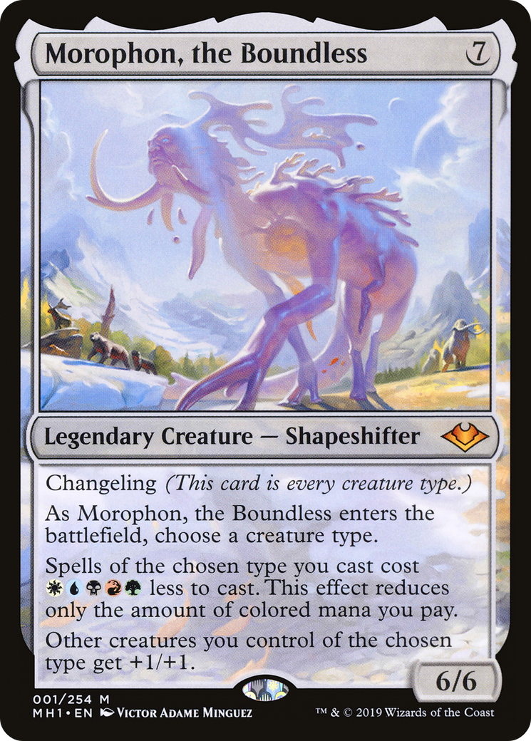 Morophon, the Boundless (MH1-001) - Modern Horizons