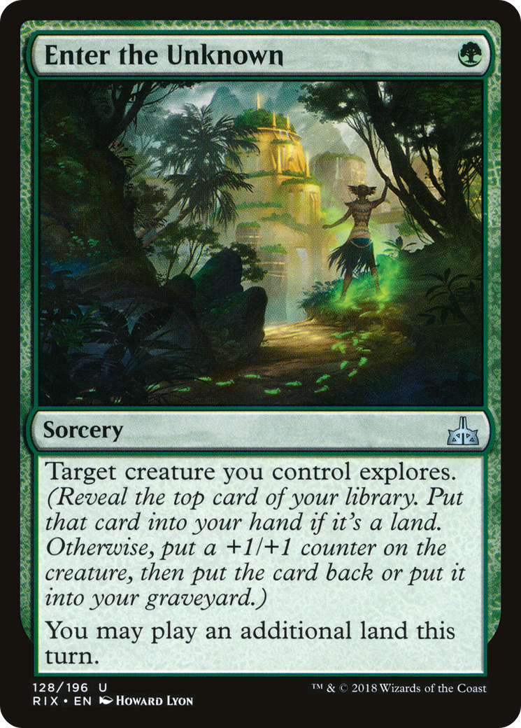 Enter the Unknown (RIX-128) - Rivals of Ixalan