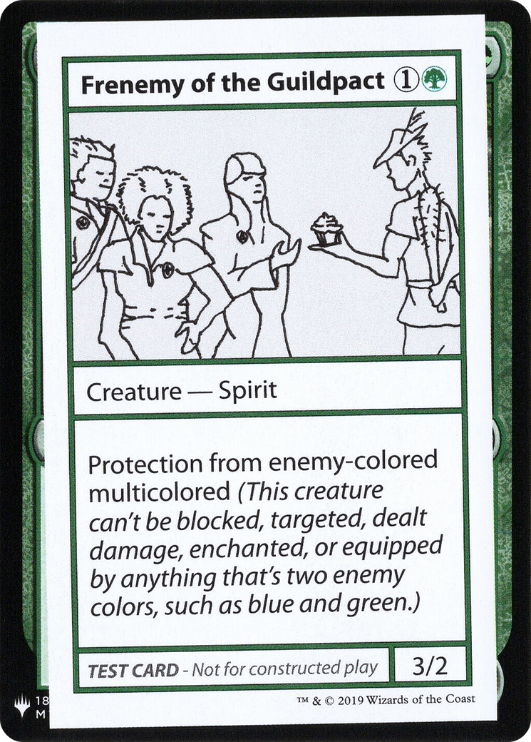 Frenemy of the Guildpact (CMB1-) - Mystery Booster Playtest Cards 2019