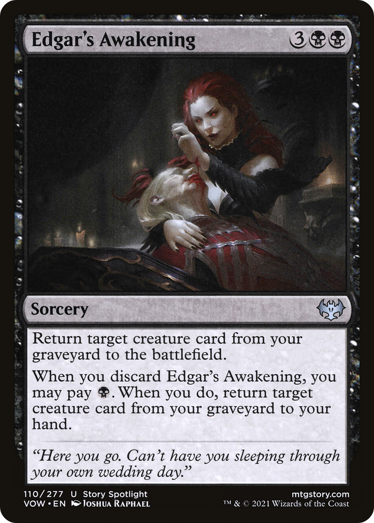 Edgar's Awakening (VOW-110) - Innistrad: Crimson Vow