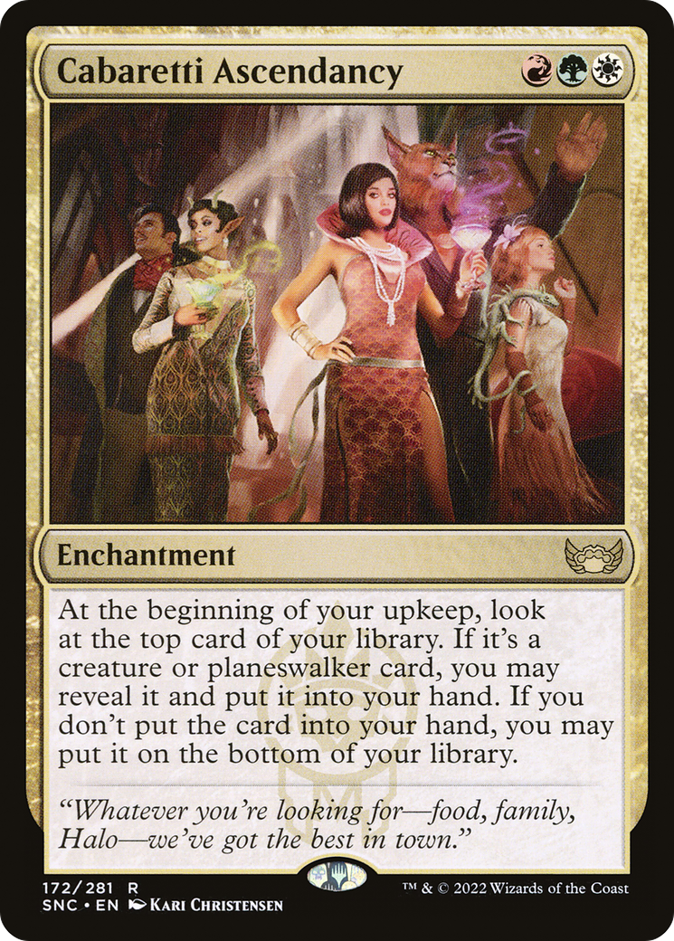 Cabaretti Ascendancy (SNC-172) - Streets of New Capenna Foil