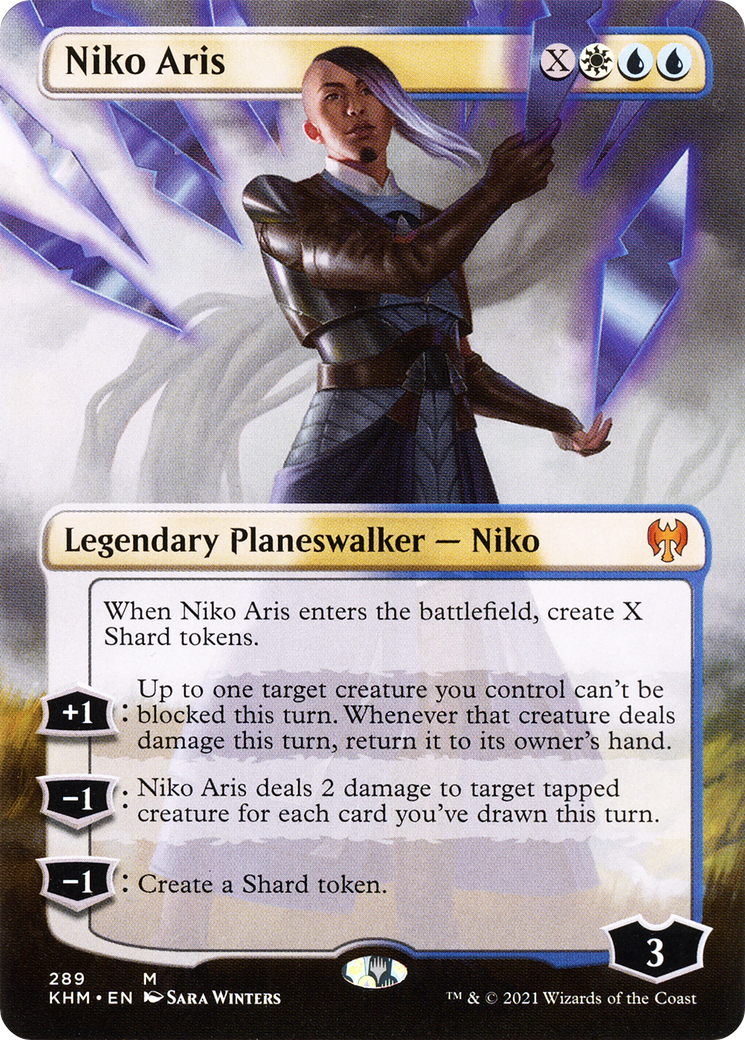 Niko Aris (Borderless) (KHM-289) - Kaldheim Foil
