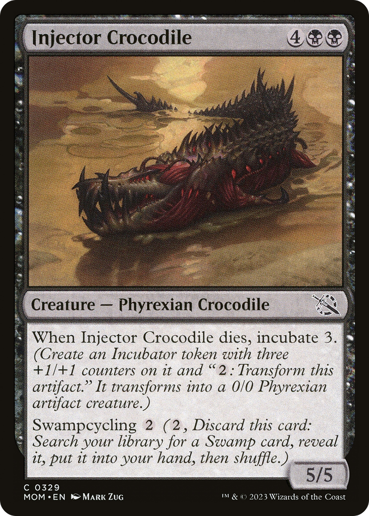 Injector Crocodile (MOM-329) - March of the Machine Foil