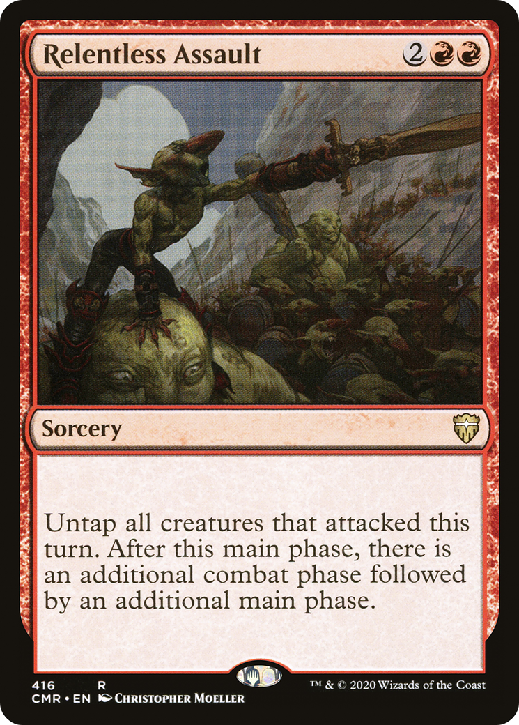 Relentless Assault (CMR-416) - Commander Legends