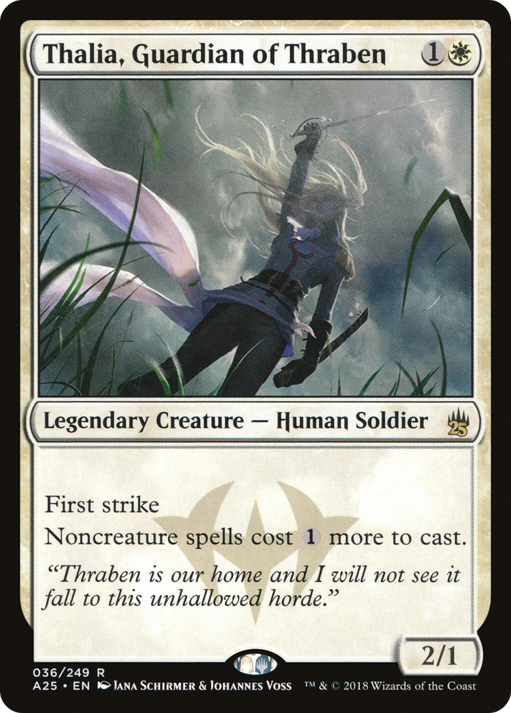 Thalia, Guardian of Thraben (A25-036) - Masters 25 Foil