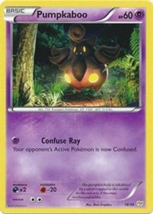 Pumpkaboo (#18)  XY Trainer Kit Sylveon & Noivern - Common