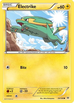 Electrike 024  XY  Roaring Skies - Common