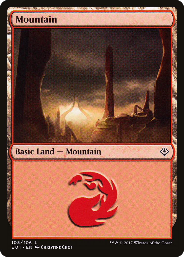 Mountain (105) (AC2-105) - Archenemy: Nicol Bolas