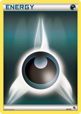 Darkness Energy (#26)  BW Trainer Kit Excadrill & Zoroark - Common