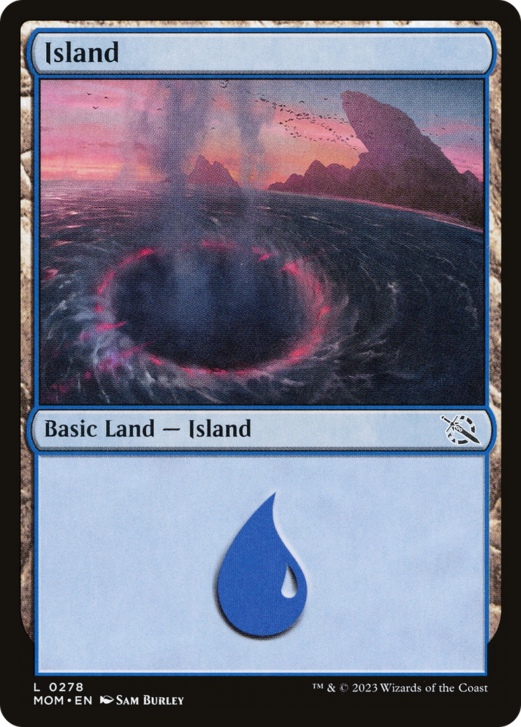 Island (0278) (MOM-278) - March of the Machine Foil