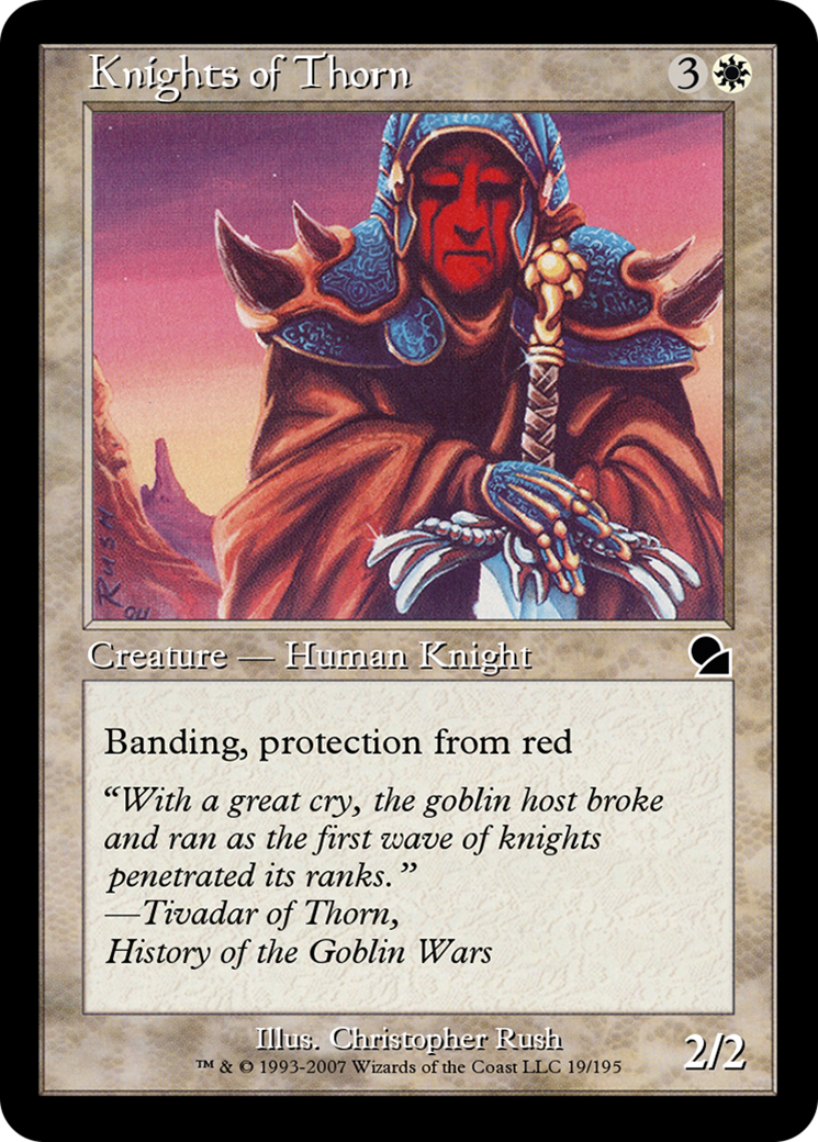Knights of Thorn (ME1-019) - Masters Edition Foil