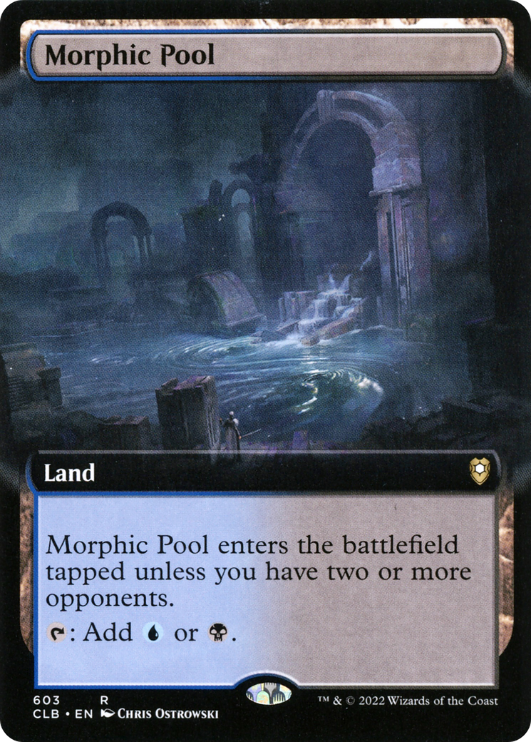 Morphic Pool (Extended Art) (CLB-603) - Commander Legends: Battle for Baldur's Gate: (Extended Art) Foil