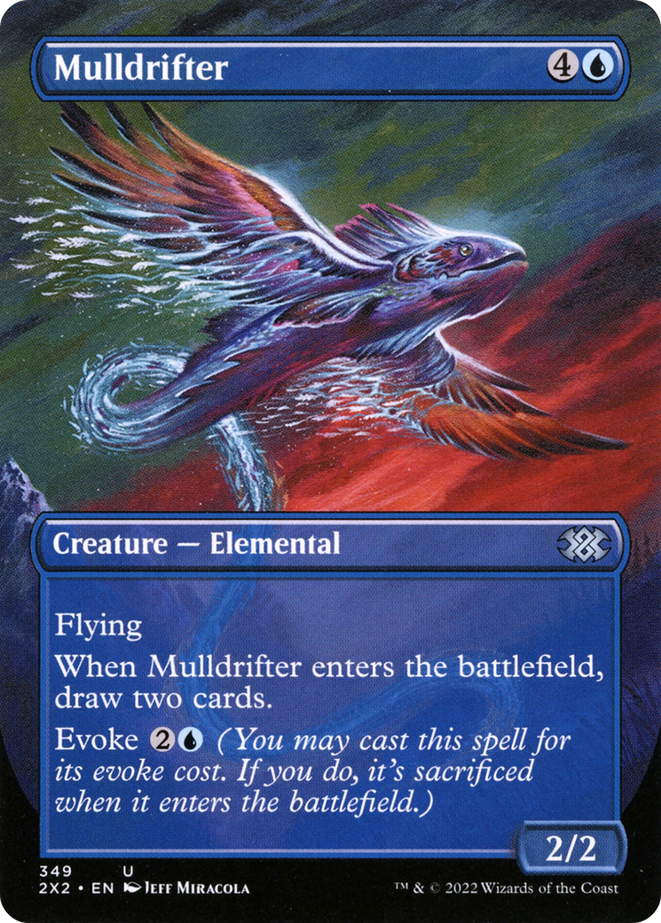 Mulldrifter (Borderless) (2X2-349) - Double Masters 2022