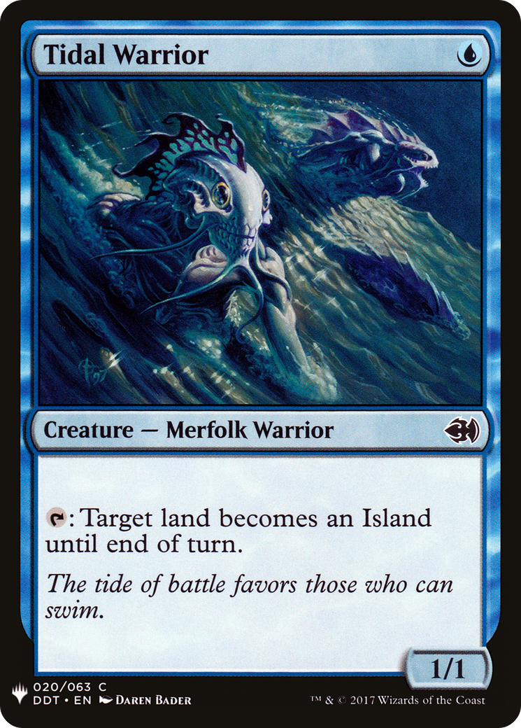 Tidal Warrior (LIST-DDT-20) - The List