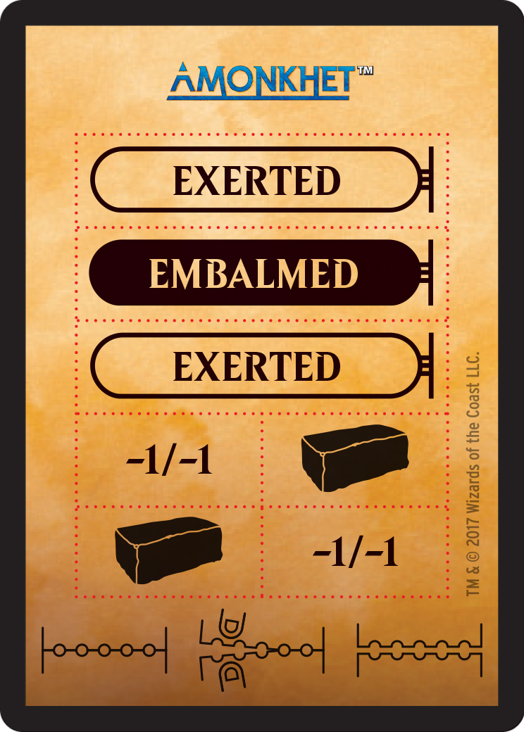 Punch Card Token (AKH-000) - Amonkhet Tokens Foil