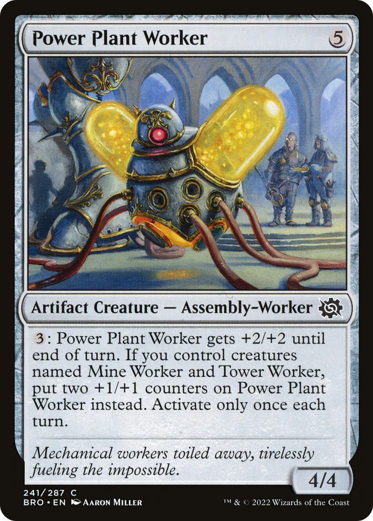 Power Plant Worker (BRO-241) - The Brothers' War