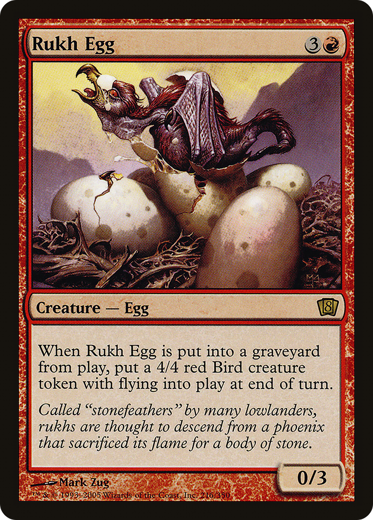 Rukh Egg (8ED-216) - 8th Edition