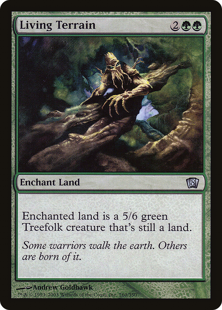 Living Terrain (8ED-260) - 8th Edition Foil