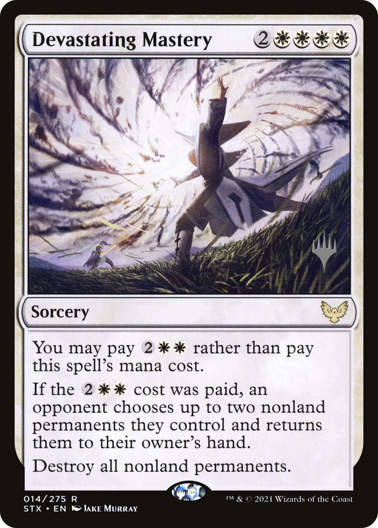 Devastating Mastery (PPSTX-014) - Strixhaven: School of Mages Promos