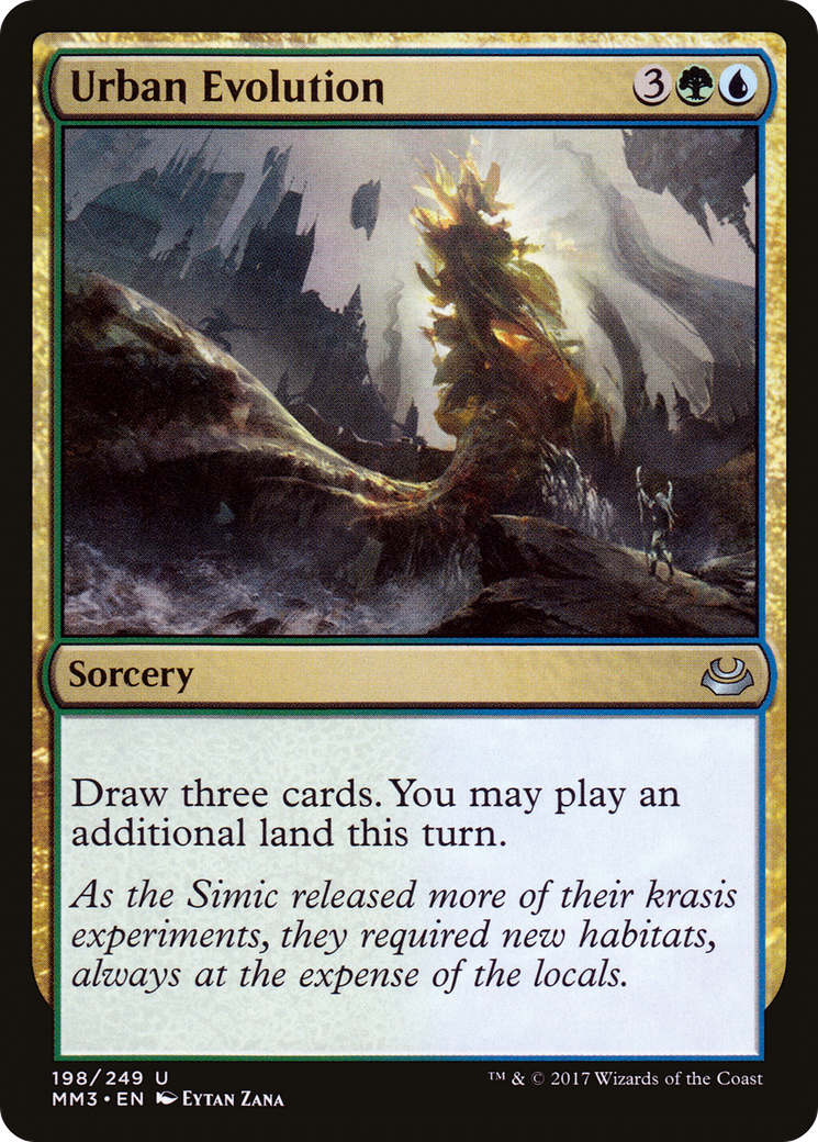 Urban Evolution (MM3-198) - Modern Masters 2017 Foil