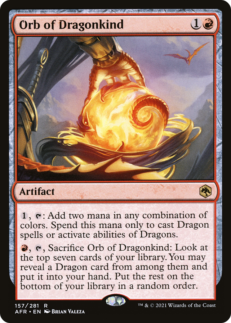 Orb of Dragonkind (AFR-157) - Adventures in the Forgotten Realms Foil