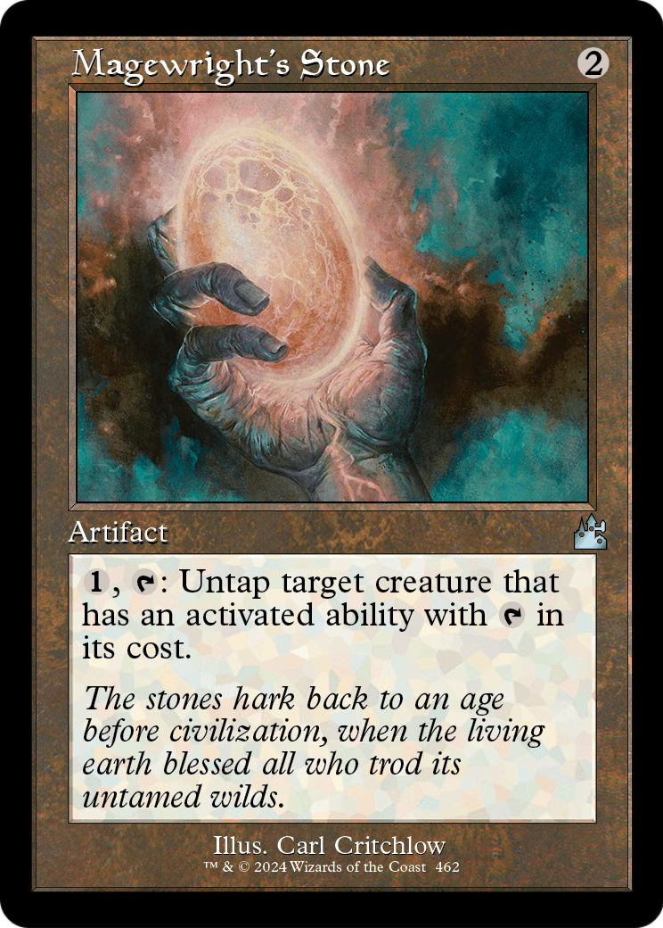 Magewright's Stone (Retro Frame) (RVR-462) - Ravnica Remastered