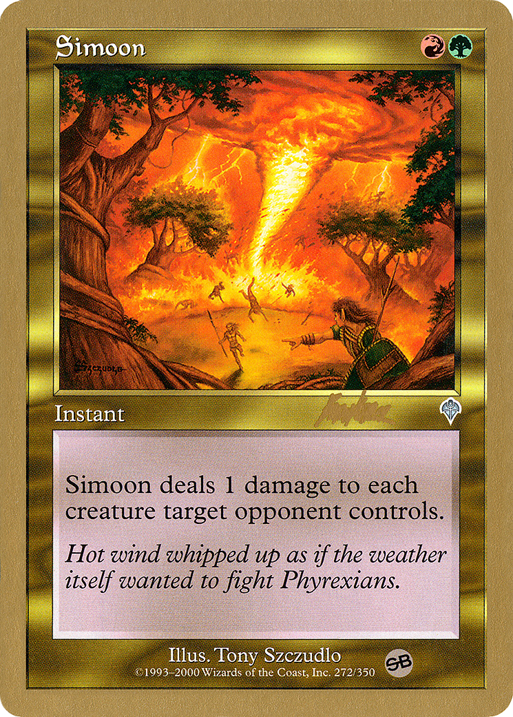 Simoon - 2002 Brian Kibler (INV) (SB) (WCD-BK272SB) - World Championship Decks 2002