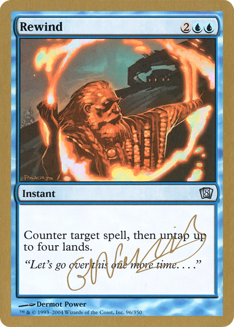 Rewind - 2004 Gabriel Nassif (8ED) (WCD-) - World Championship Decks 2004