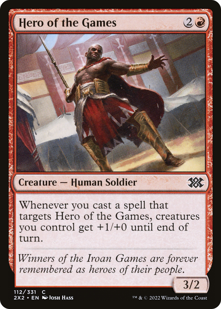 Hero of the Games (2X2-112) - Double Masters 2022 Foil