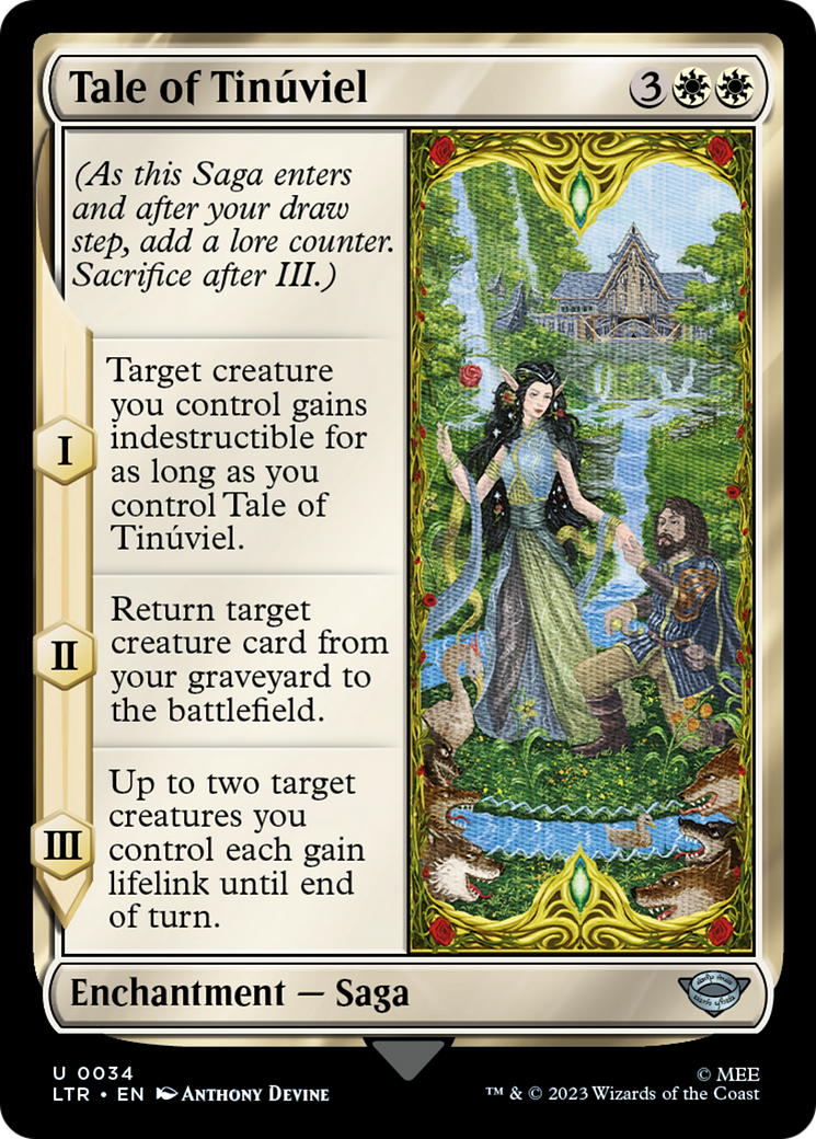 Tale of Tinuviel (LTR-034) - The Lord of the Rings: Tales of Middle-earth