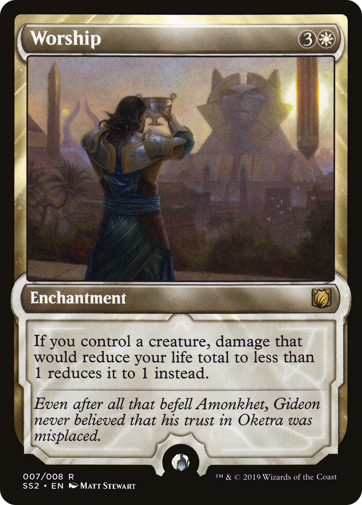 Worship (SS2-007) - Signature Spellbook: Gideon
