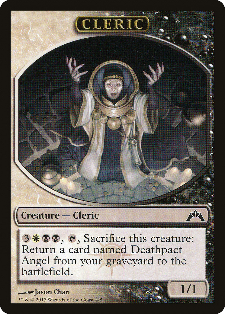 Cleric Token (GTC-004) - Gatecrash Tokens