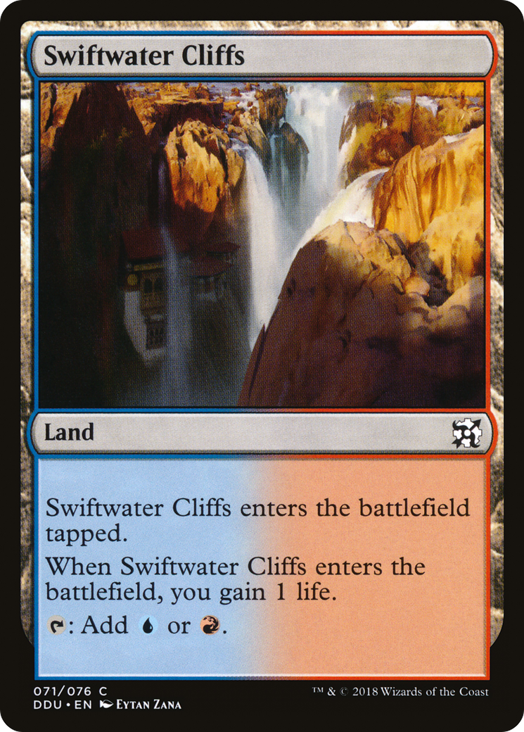 Swiftwater Cliffs (DDU-071) - Duel Decks: Elves vs. Inventors