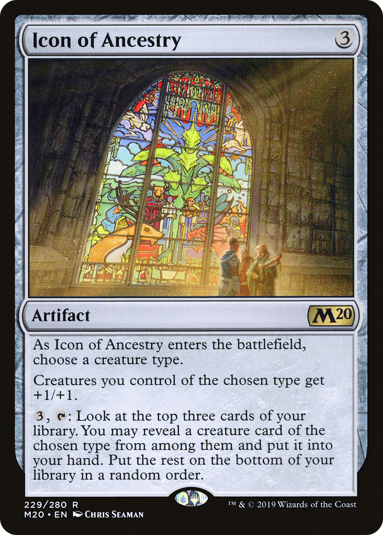 Icon of Ancestry (M20-229) - Core Set 2020 Foil