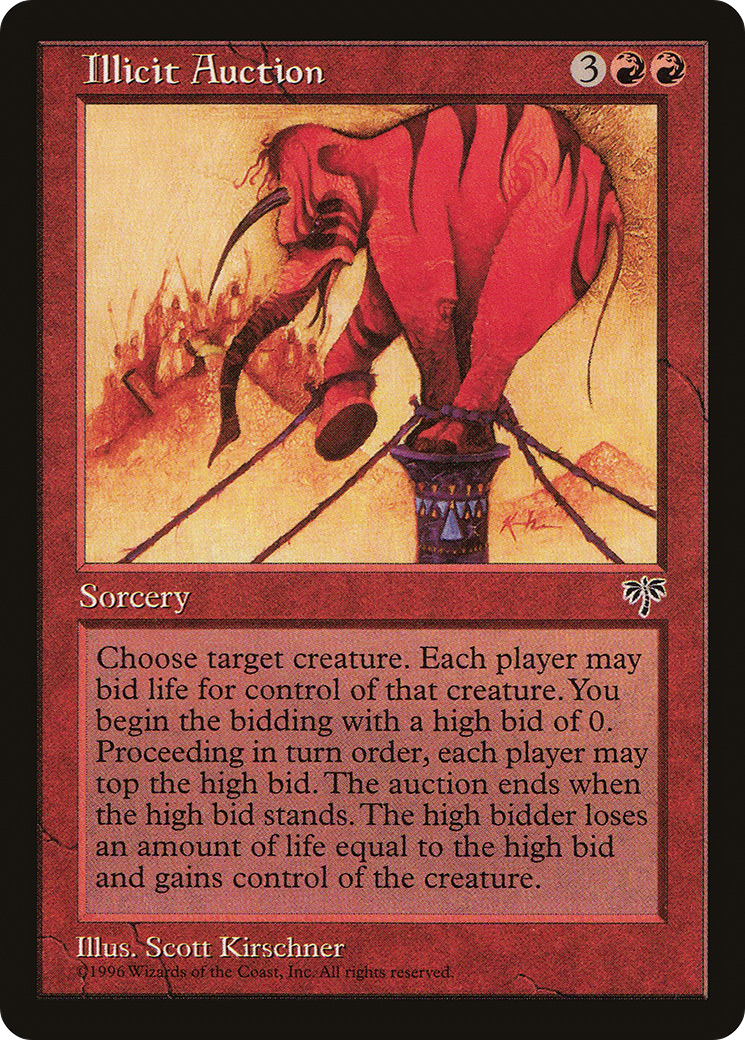 Illicit Auction (MIR-) - Mirage