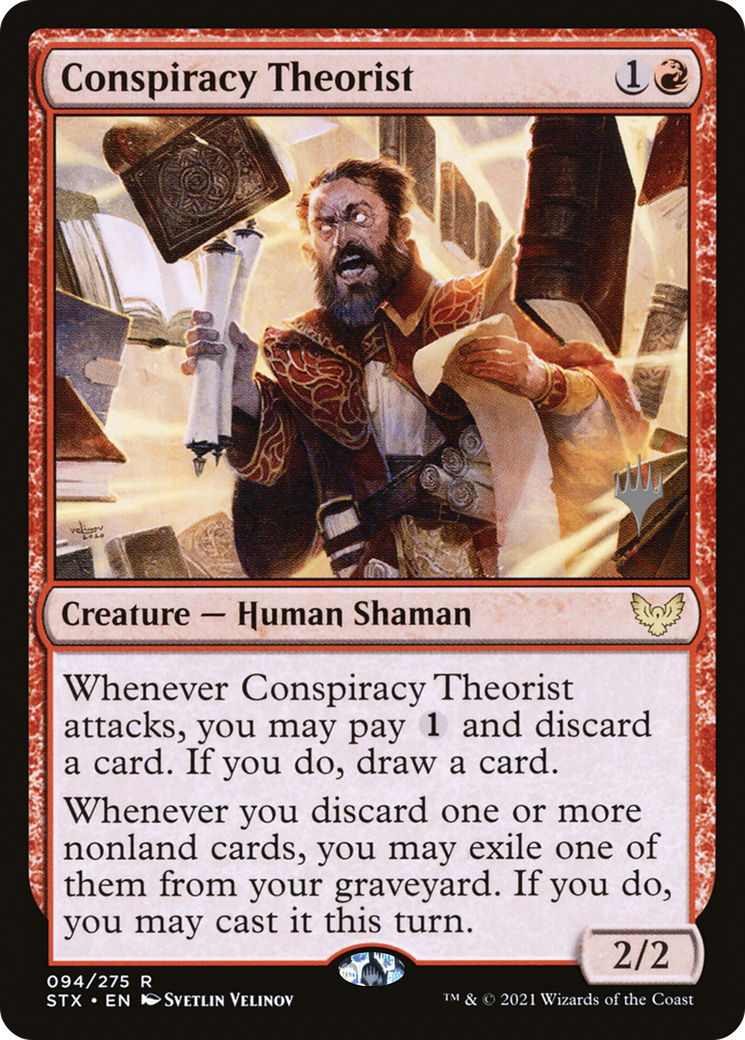 Conspiracy Theorist (PPSTX-94P) - Strixhaven: School of Mages Promos