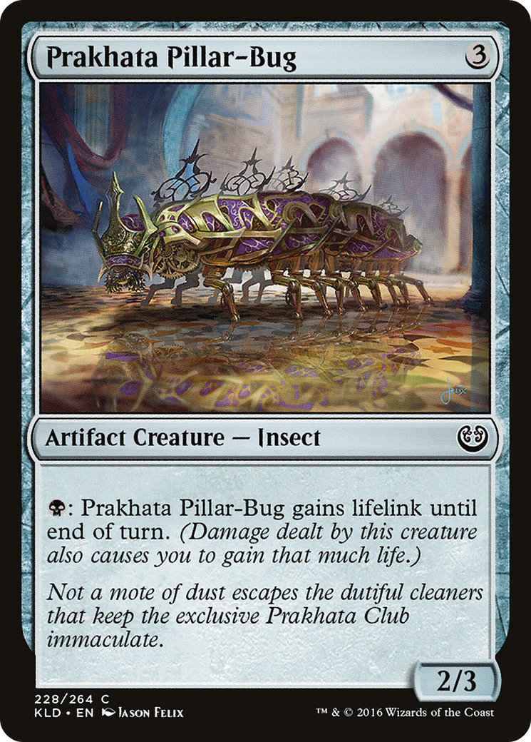 Prakhata Pillar-Bug (KLD-228) - Kaladesh Foil