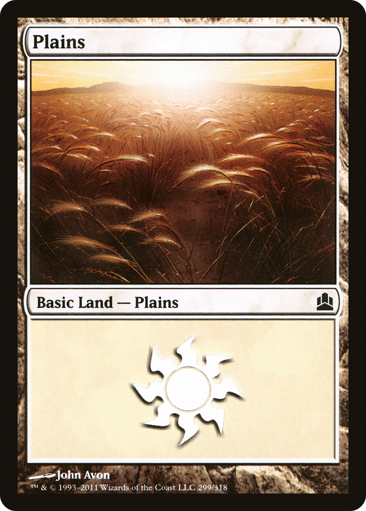 Plains (299) (CMD-299) - Commander 2011