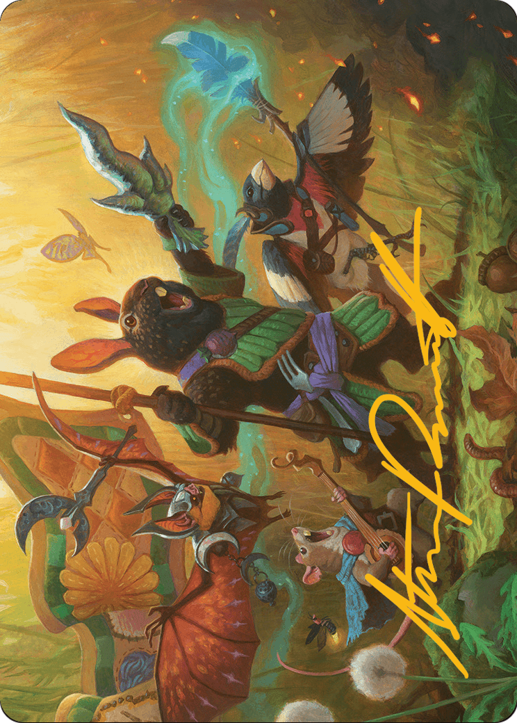 Valley Questcaller // Valley Questcaller (ABLB-004) - Bloomburrow Art Series (Borderless)
