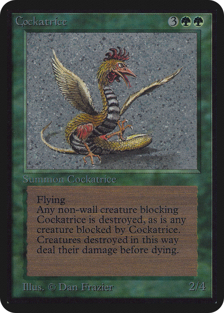 Cockatrice (LEA-) - Limited Edition Alpha