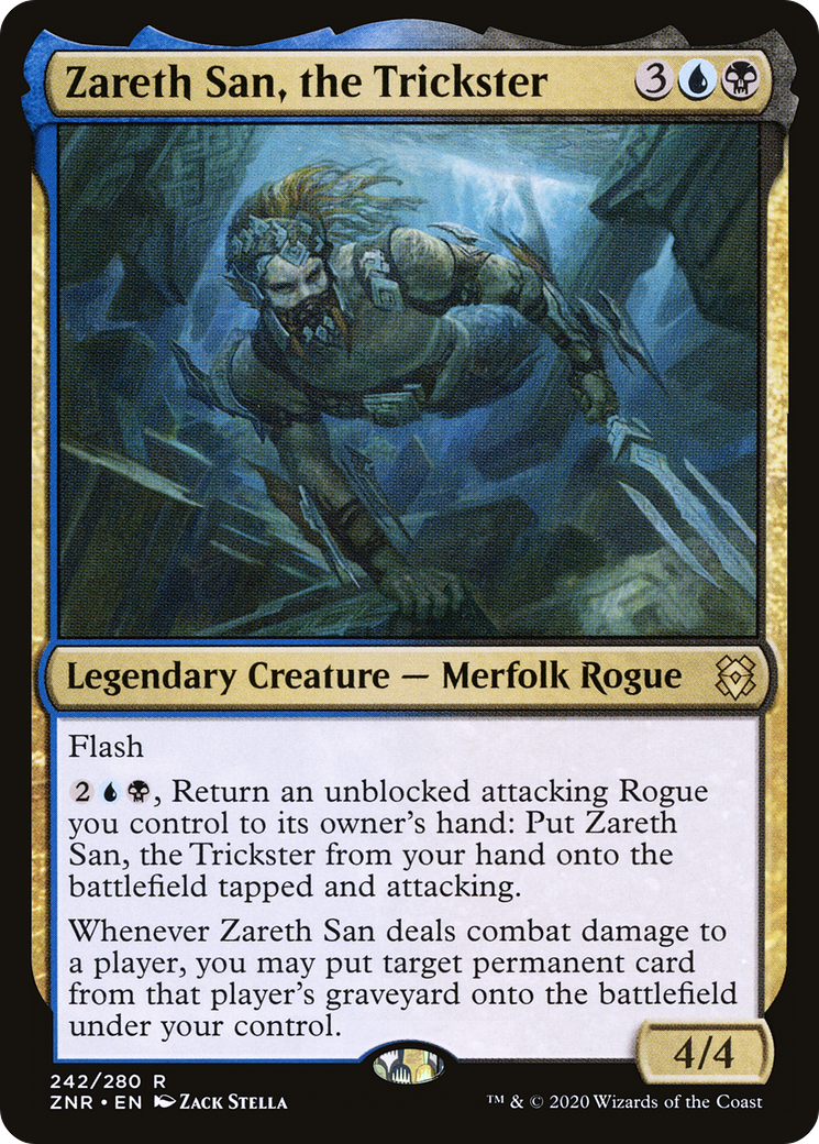 Zareth San, the Trickster (ZNR-242) - Zendikar Rising Foil