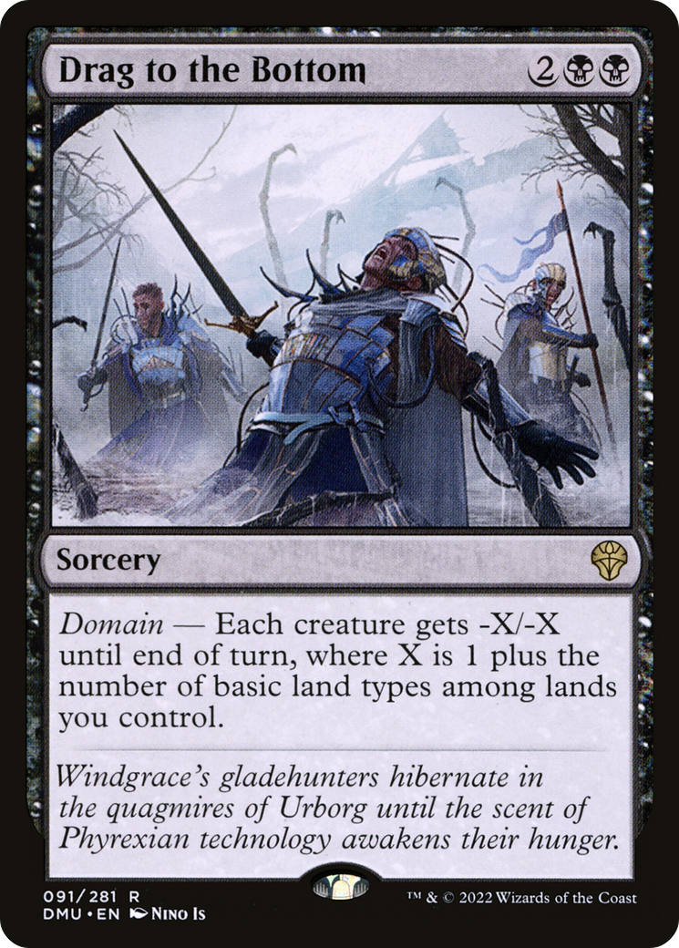 Drag to the Bottom (DMU-091) - Dominaria United