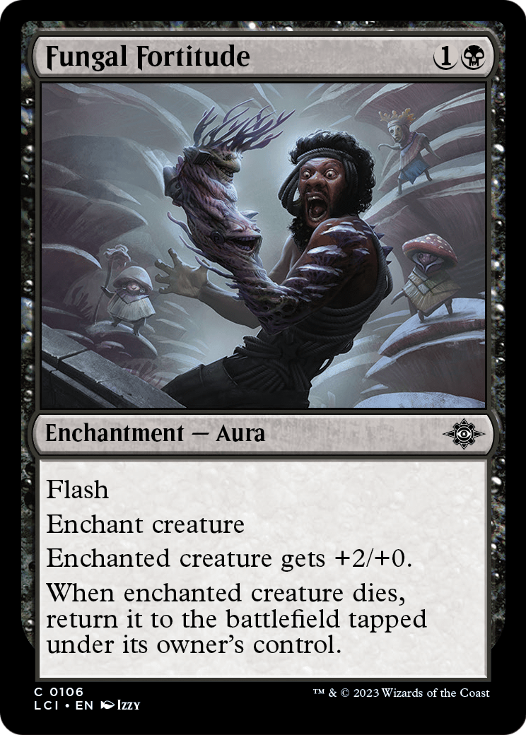 Fungal Fortitude (LCI-106) - The Lost Caverns of Ixalan Foil