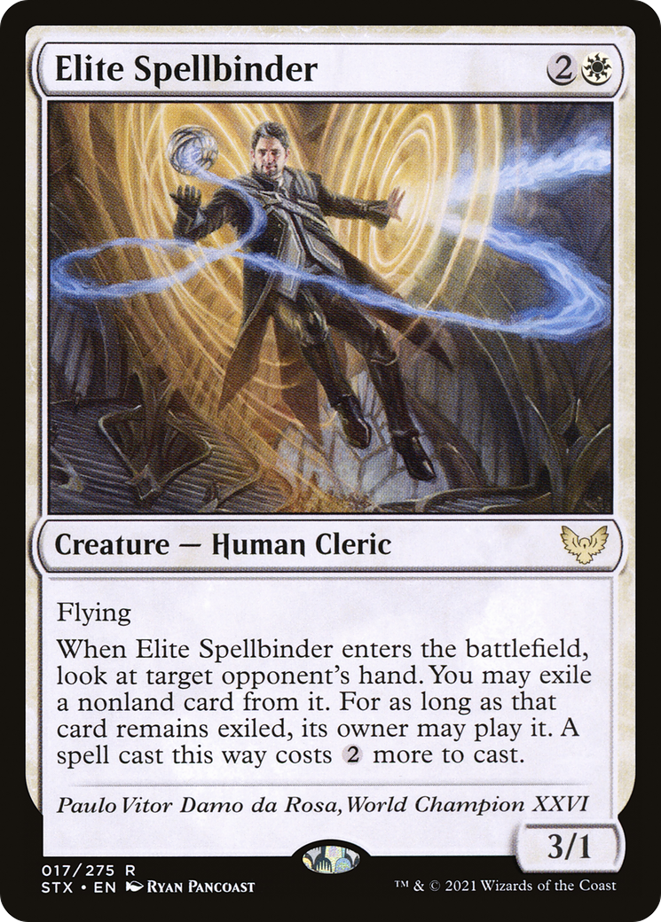 Elite Spellbinder (STX-017) - Strixhaven: School of Mages Foil
