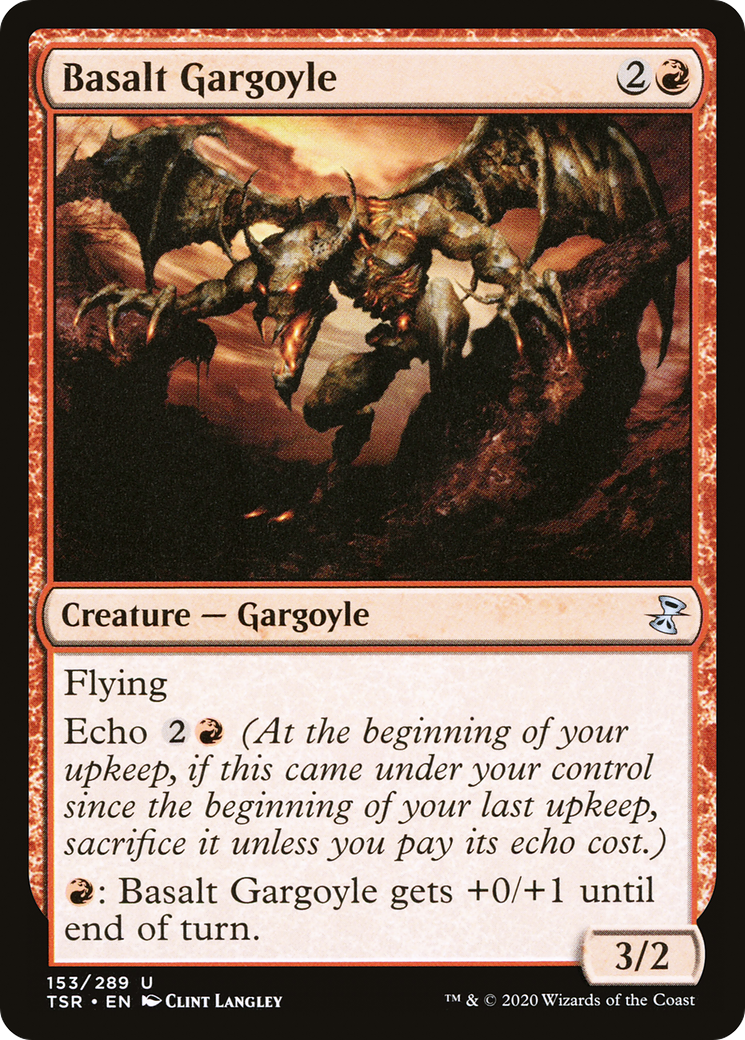 Basalt Gargoyle (TSR-153) - Time Spiral Remastered Foil