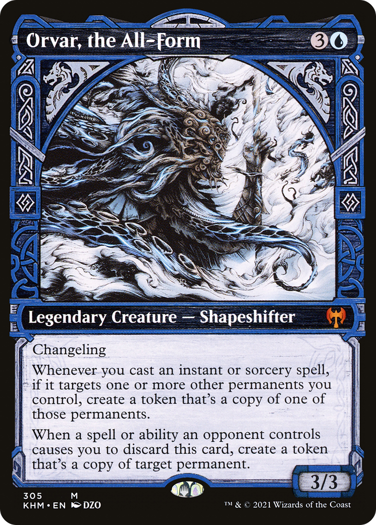 Orvar, the All-Form (Showcase) (KHM-305) - Kaldheim: (Showcase)