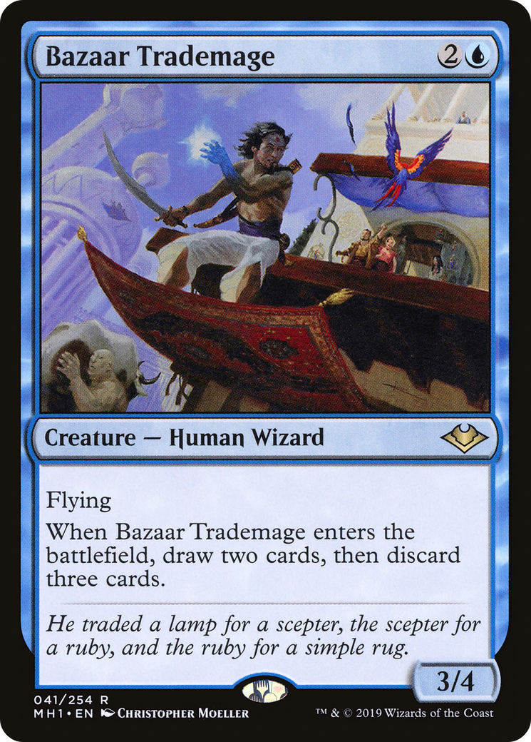 Bazaar Trademage (MH1-041) - Modern Horizons Foil